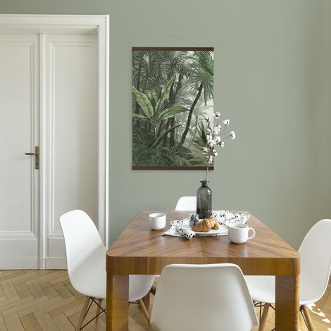 Kakemono affiche Jungle Tropicale 70 x 100cm Vert