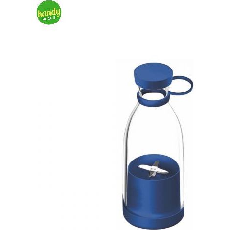 Mini Frullatore Handy 380ml USB Blu