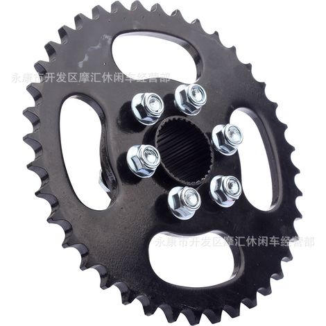 Roues pour quad 4x4, karting de plage, 125-250 cm³, bride 32 dents, boulon 56 mm, maillon de chaîne 6 trous 40 dents (1/5)