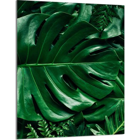 Glasschneidebrett 40x52 Monstera (1/5)