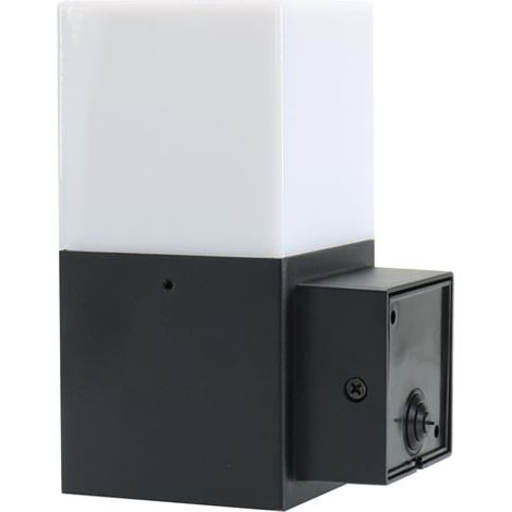 IluminaShop - Aplique de Pared Negro Black Edition para Exterior Jardin 1XE27 IP54 (1/5)