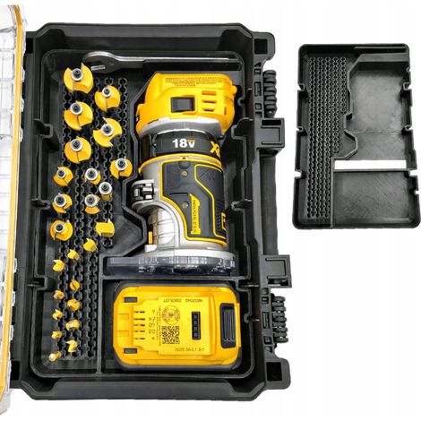 DeWalt ToughSystem 2.0 Organizer-Einsatz für 18V DCW600N 3DMX Fräsmaschine (1/5)