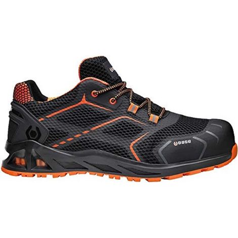 Base Protection CA-B1004-0WA.39 Scarpe Antinfortunistiche, Nero/Arancione