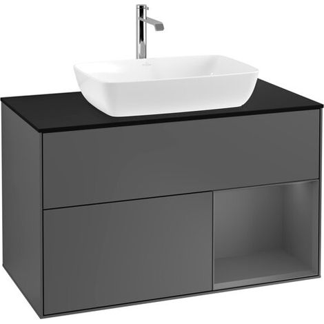 Villeroy & Boch F782GKGK Meuble sous-lavabo Finion F78 (1/2)