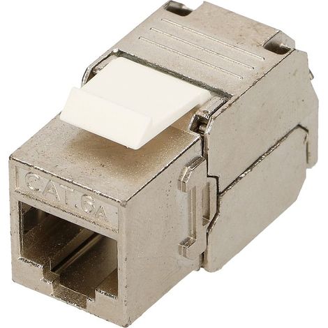 Extralink CAT6A STP RJ45 keystone (1/4)