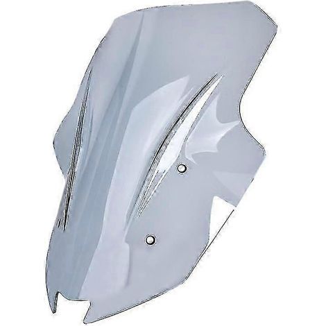 Déflecteur de vent pour pare-brise (gris transparent) (1/5)