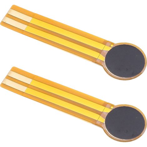 2 Stück Dünnschicht-Drucksensoren, Widerstandstyp, hochpräzise, kraftempfindliche Widerstände, 20 g–3 kg, hochtemperaturbeständig (1/5)