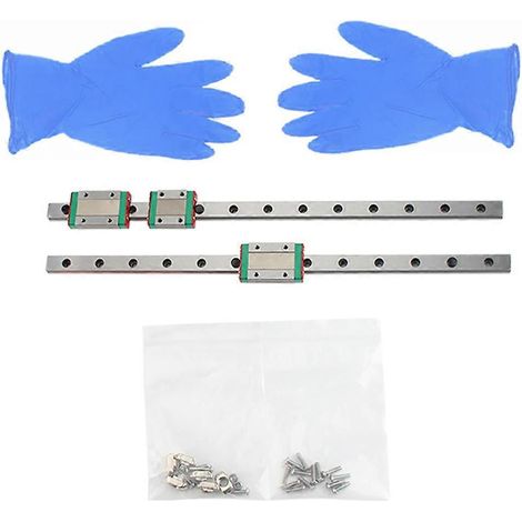 Kit de mise à niveau du guide de rail linéaire Hiwin MGN12H pour Prusa I3 Mk3 MK3 MK3S (axe Y) (1/5)