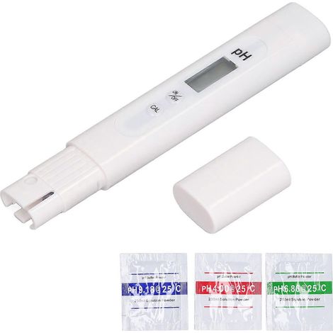 Tragbares pH-Messgerät mit hoher Genauigkeit, Empfindlichkeit und automatischer Erkennung – digitaler pH-Teststift für Wasser.