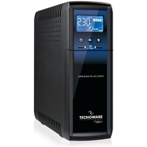 Ups 1,1 Kva Tower Line Int.Exa Plus Tecnoware Together On