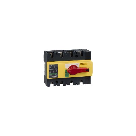 Interruttore / sezionatore Compact INS160 - 160 A - 4 poli - comando emergenza - 28929