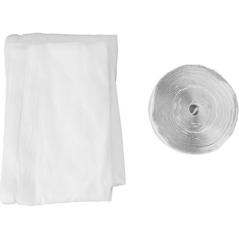 BAFOVY Guarnizione per finestra del condizionatore portatile Copertura AC Copertura allineabile Risparmio energetico AIGNACTURE COILLER COLORER SEARCH (3 metri / 9,84 piedi) (1/5)