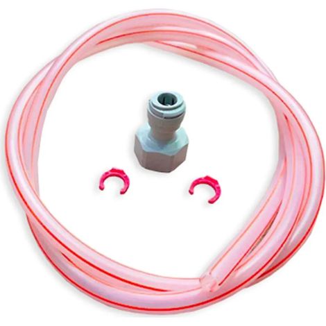 Tubo birra - John Guest completo, connettore a vite da 3/8" e 5/8" (1/2)