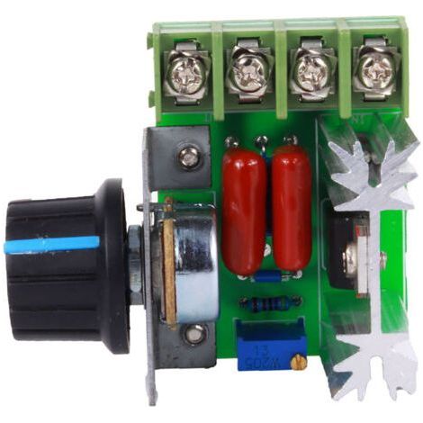 AC-Motordrehzahlregler, 2000 W, 50–220 V, 25 A, einstellbarer Motordrehzahlregler, Spannungsregler (1/3)