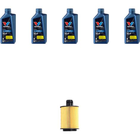 Kit filtro olio e 5L compatibile con Fiat Linea (110) 1.6 M-Jet 77kw dal 2009 (1/3)