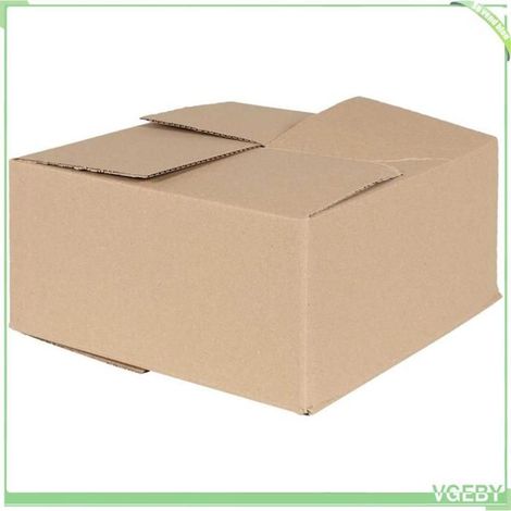 4106568 Bote Pliable 50 pcs Naturel 30 x 30 x 15 cm Carton (1/5)