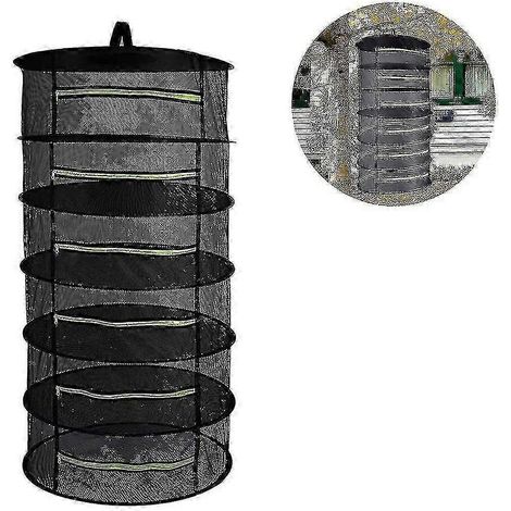 Séchoir à herbes hydroponiques en maille, filet de séchage pliable, taille XX (1/4)