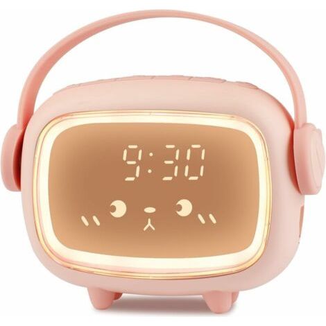 QORVA
-Réveil Enfants Fille Garcon Digital,Multifonctionnel Réveil Veilleuse,Snooze,Compte à rebours,6 Sonneries Rechargeable Luminosité Réglable Chambre d'enfant Bureau Salon Horloge,de (1/5)
