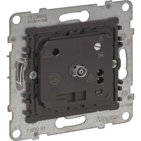 Termostato elettronico Legrand Seano bianco 765051