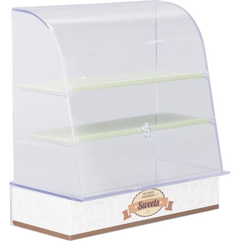 Vitrine à gâteaux pour maison de poupée, échelle 1:12, modèle à monter soi-même, vitrine à desserts pour confiseries, accessoire pour maison de poupée, verte. (1/5)