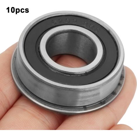 10 Stück F6202RS Wälzlagerstahl Rillenkugellager 16 mm (1/5)