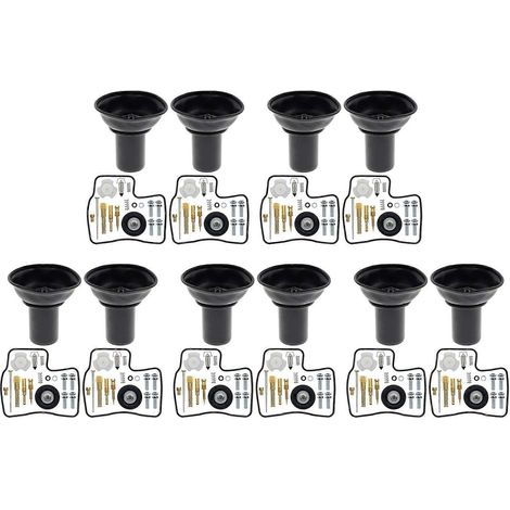 Kit de réparation 5X pour carburateur : piston à membrane avec aiguille pour Honda Steed Shadow VLX 400 (1/5)