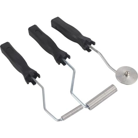 Fiberglas-Blasenentfernerrolle – 3-teiliges Set für Epoxidharz, professionelles Werkzeug zur Blasenentfernung