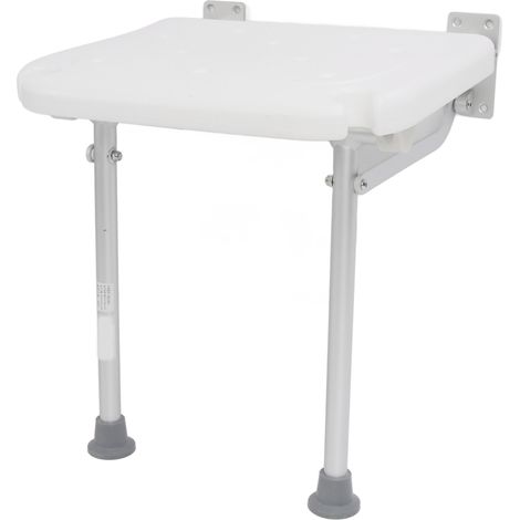 Tabouret de douche mural pliable pour femmes enceintes et âgées (1/5)