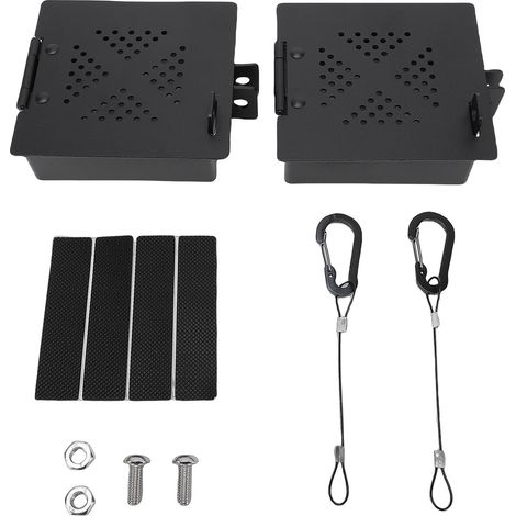 Bouchon embout pare-chocs camping-car aluminium – Étanche pluie carré couvercle tuyau égout 4 pouces, carrosserie (1/5)