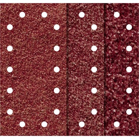 Wolfcraft Haftschleifstreifen 115 x 230 mm Korund 5 Stück Schwingschleifer (1/3)