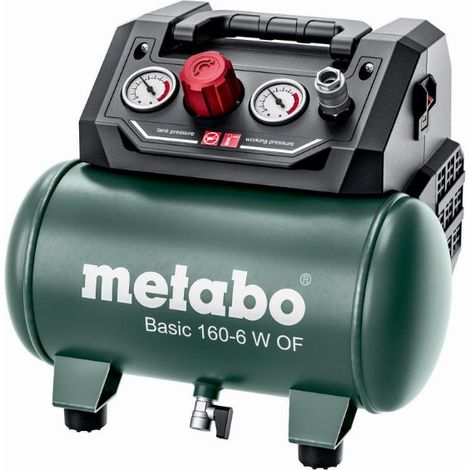 Compresor de 6L METABO 8 bar BASIC 160-6 W - 601501000 (1/10)