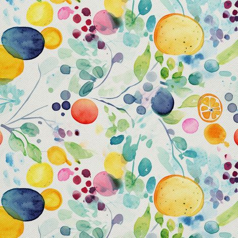 Tela decorativa para exteriores Oxford - Frutas - DX2980 (1/5)