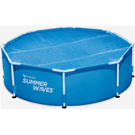 Cobertura de burbujas para piscina redonda Summer-Waves Ø 2,44 m