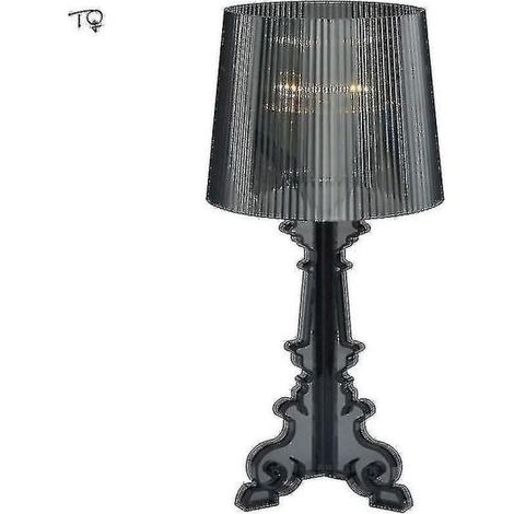Lampe de table Kartell Bourgie en acrylique E14, design de Ferruccio Laviani, luminaire décoratif, idéal pour le bureau, le studio, le salon, la chambre ou (1/3)
