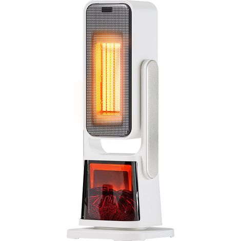 Elektrischer Heizkörper abrila Termoventilator weiß 2000 Watt ABS (1/2)