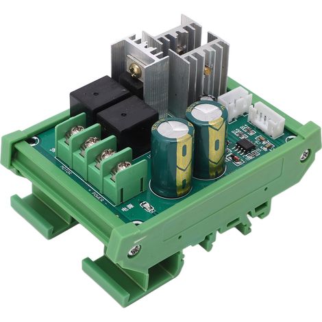 Module de régulation de vitesse pour moteur CC haute puissance, module PWM, montage sur rail DIN, 12-55 V CC (1/5)