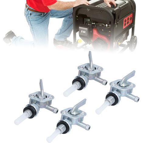 Lot de 4 accessoires universels pour groupe électrogène/motoculteur diesel : interrupteur de réservoir de carburant M10x1,25 (1/5)