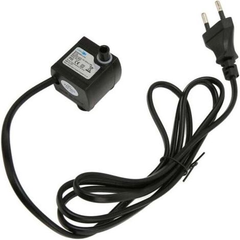 Mini pompe à eau submersible réglable – Débit ajustable – Étanche IPX8 – Ventouses pour fixation stable – Prise UE 220-240V (1/5)