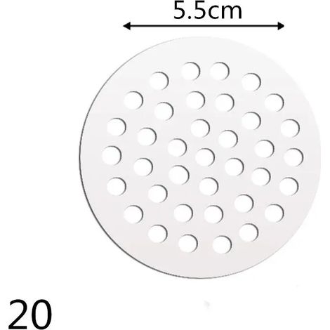 (20-5.5cm)1Pc Round 304 Stainless Steel Sink Strainer Drains Cover Hair Filter Kitchen Bathroom Balcony Toilet Sewer Isolation Net (1/4)