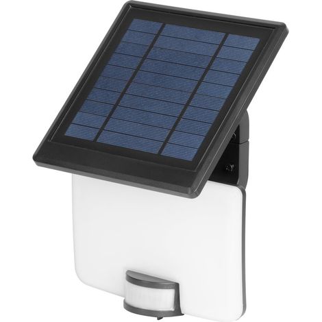 Flutlichtstrahler Strend Pro Floodlight LED RY-WT8C58-C, 10+1 W, 1500 lm, IP44, Solarladung, Bewegungssensor (1/2)