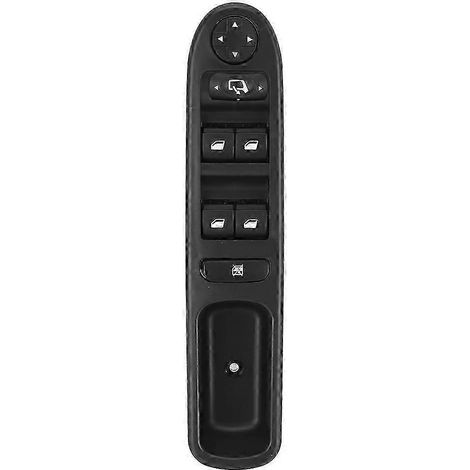 Interruptor de control de la ventanilla eléctrica delantera derecha compatible con Peugeot 207 6490.EH (1/5)
