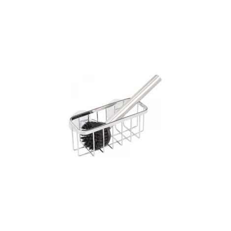 14.55.56.1 cm, porta spugne in acciaio inox 304, supporto con ventosa, adatto per spugne assorbenti/spugne abrasive/portasapone - Crezuo