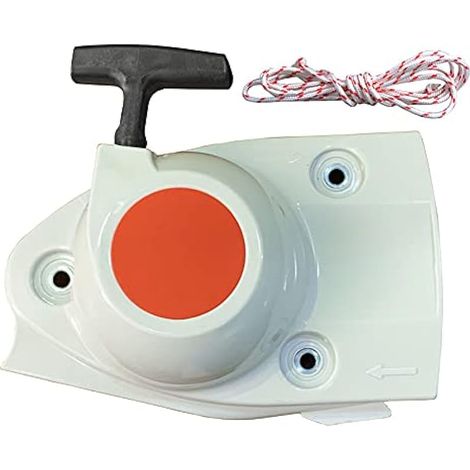 Démarreur à rappel avec cordon de traction supplémentaire pour STIHL TS410 TS420 TS480I TS500I TS 410420480I 500I Scies à tronçonner pour béton coupées (1/4)
