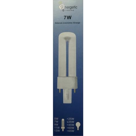Energetic Lighting YDN7-U Lampadina G23 7W 350lm L137mm - risparmio energetico - lunga durata