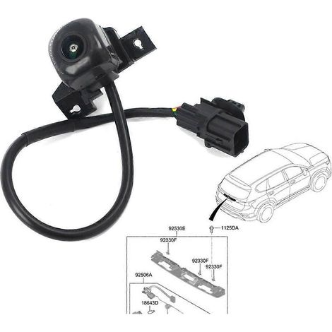 Cámara de visión trasera para Hyundai Santa Fe 2019-2021 99240S1020 99240-S1020PDC Park Assist Re