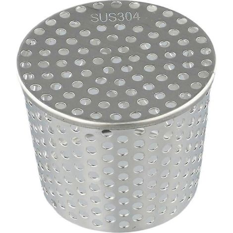 Couvercle de siphon de sol anti-obstruction pour toiture et plancher extérieur - Protection contre les obstructions - Couvercle de siphon de sol rond pour le drainage extérieur (1/5)