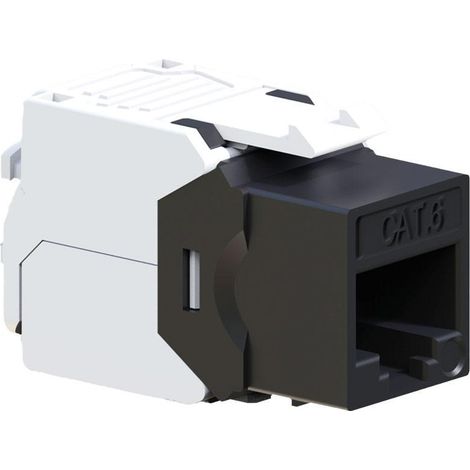 Presa keystone rj45 cat5e utp nera fracarro - 287809