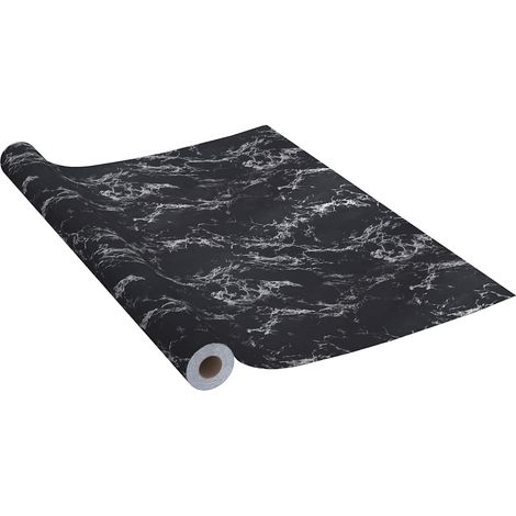 Maison Exclusive - Láminas autoadhesivas muebles PVC piedra negra (1/5)