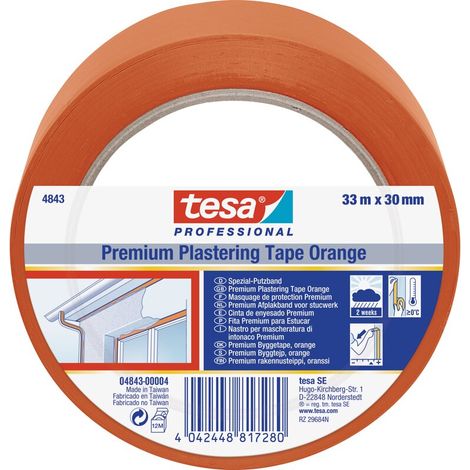 tesa Winterband 4843-04-02 Putzband Orange (L x B) 33 m x 30 mm 1 St. (1/3)
