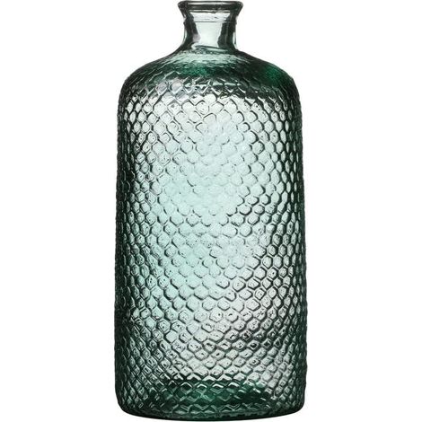 Vase Serena 7L en Verre Recycle DIAM 18,5CM X H42CM (1/2)